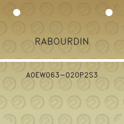 rabourdin-a0ew063-020p2s3