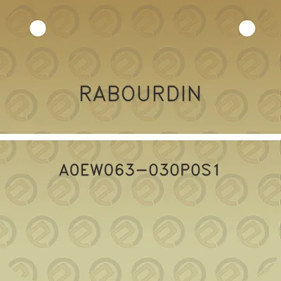 rabourdin-a0ew063-030p0s1