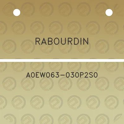 rabourdin-a0ew063-030p2s0