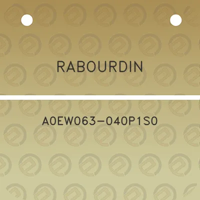 rabourdin-a0ew063-040p1s0