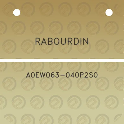 rabourdin-a0ew063-040p2s0