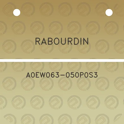 rabourdin-a0ew063-050p0s3