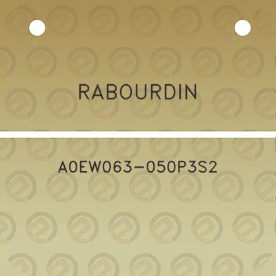 rabourdin-a0ew063-050p3s2