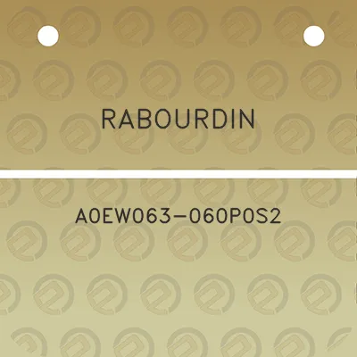 rabourdin-a0ew063-060p0s2