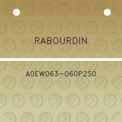 rabourdin-a0ew063-060p2s0