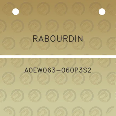 rabourdin-a0ew063-060p3s2