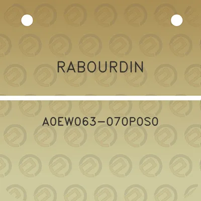 rabourdin-a0ew063-070p0s0