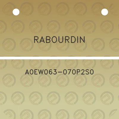 rabourdin-a0ew063-070p2s0