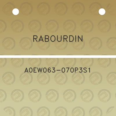 rabourdin-a0ew063-070p3s1