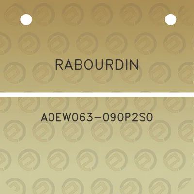 rabourdin-a0ew063-090p2s0