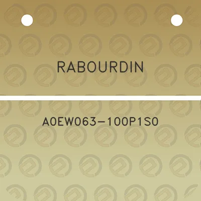 rabourdin-a0ew063-100p1s0