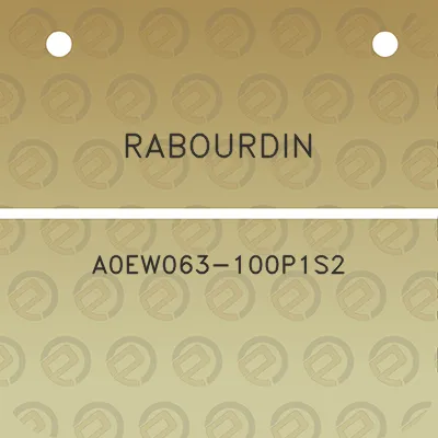 rabourdin-a0ew063-100p1s2