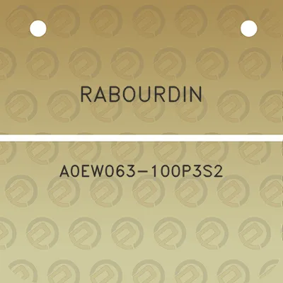 rabourdin-a0ew063-100p3s2