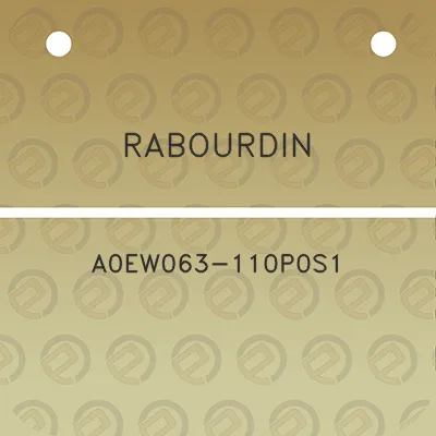 rabourdin-a0ew063-110p0s1