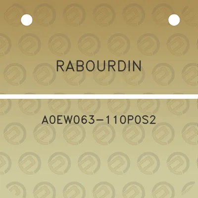 rabourdin-a0ew063-110p0s2