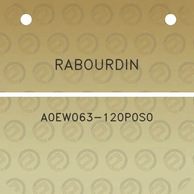 rabourdin-a0ew063-120p0s0