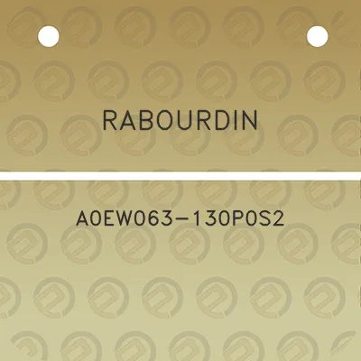 rabourdin-a0ew063-130p0s2