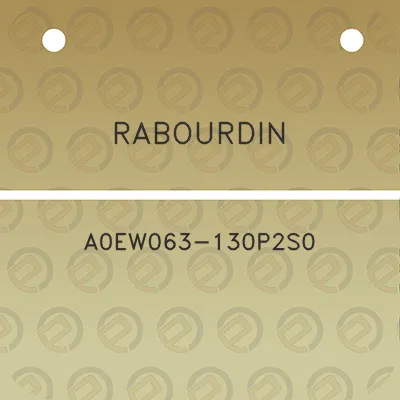 rabourdin-a0ew063-130p2s0