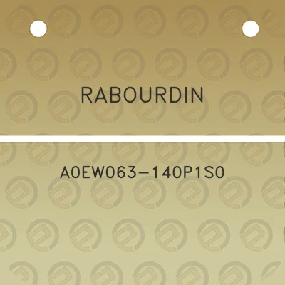 rabourdin-a0ew063-140p1s0