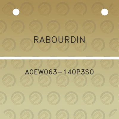 rabourdin-a0ew063-140p3s0