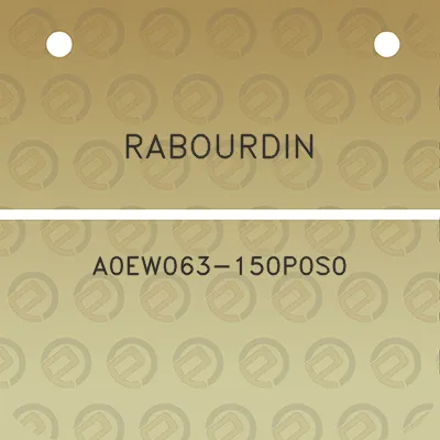 rabourdin-a0ew063-150p0s0