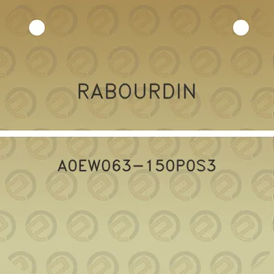 rabourdin-a0ew063-150p0s3