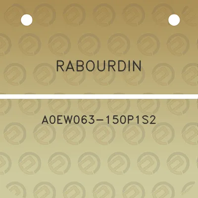 rabourdin-a0ew063-150p1s2