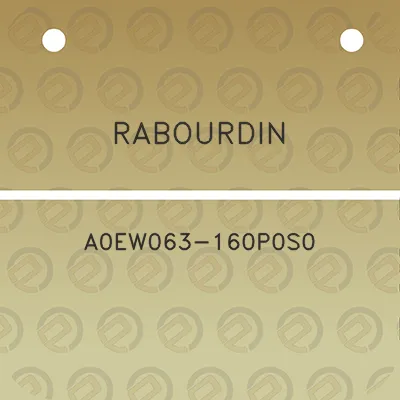 rabourdin-a0ew063-160p0s0