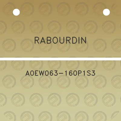 rabourdin-a0ew063-160p1s3