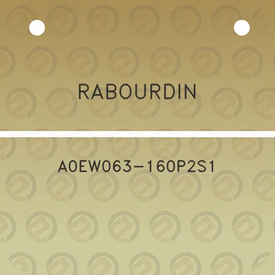 rabourdin-a0ew063-160p2s1