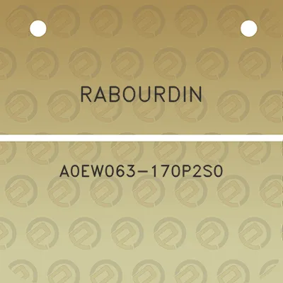 rabourdin-a0ew063-170p2s0