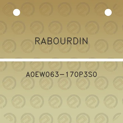 rabourdin-a0ew063-170p3s0