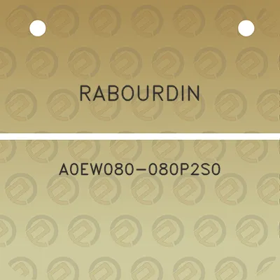 rabourdin-a0ew080-080p2s0