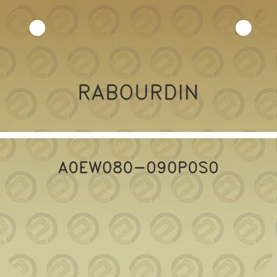 rabourdin-a0ew080-090p0s0