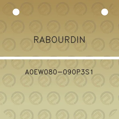 rabourdin-a0ew080-090p3s1