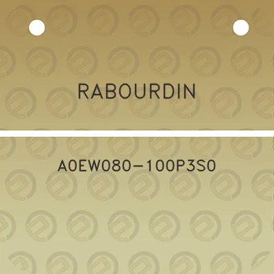 rabourdin-a0ew080-100p3s0