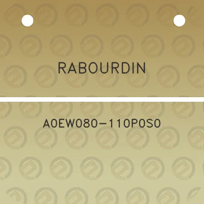 rabourdin-a0ew080-110p0s0