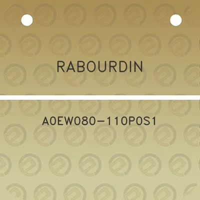 rabourdin-a0ew080-110p0s1