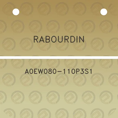 rabourdin-a0ew080-110p3s1