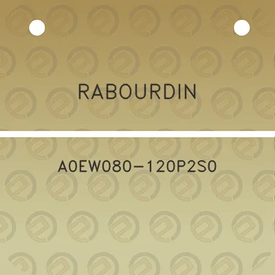 rabourdin-a0ew080-120p2s0