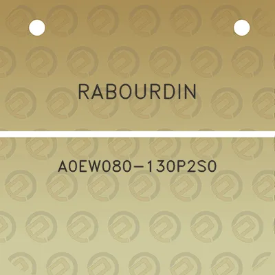 rabourdin-a0ew080-130p2s0