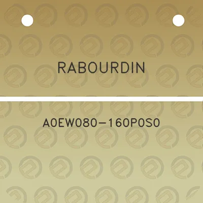 rabourdin-a0ew080-160p0s0