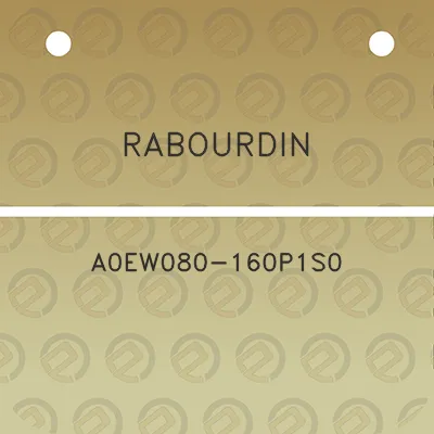 rabourdin-a0ew080-160p1s0