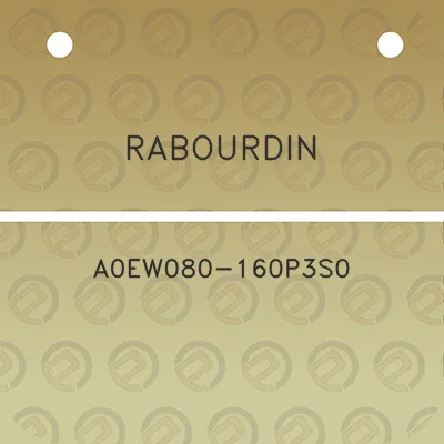 rabourdin-a0ew080-160p3s0