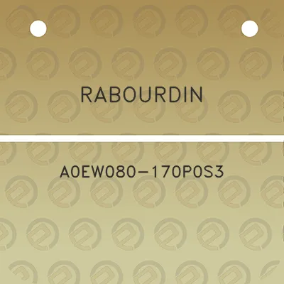 rabourdin-a0ew080-170p0s3