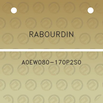 rabourdin-a0ew080-170p2s0