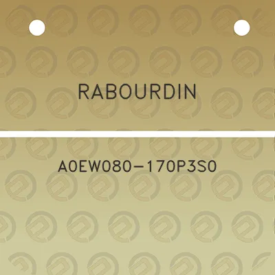 rabourdin-a0ew080-170p3s0