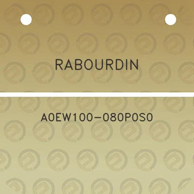 rabourdin-a0ew100-080p0s0