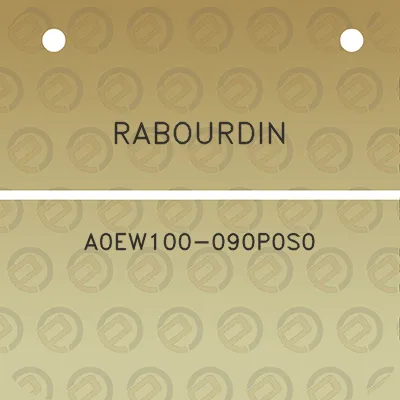 rabourdin-a0ew100-090p0s0