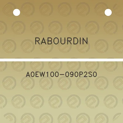 rabourdin-a0ew100-090p2s0